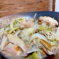 ＊あんずあん＊'s cooksnap of when they made 鶏もも肉、白菜、エリンギ炒め.