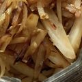 MULA's cooksnap of when they made 大根皮とごぼうのマヨソテー.