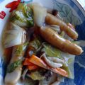 猫緑月's cooksnap of when they made 白菜×ウインナー×中華.