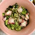 ＊＊めろん＊＊'s cooksnap of when they made 白だしで最強‼️タコの酢の物☆☆.