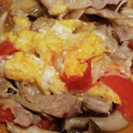 ヨシヨッシー's cooksnap of when they made ふわふわ玉子☆豚バラ肉とトマトの簡単炒め.