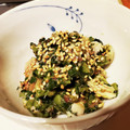 ダッフィーニーうに's cooksnap of when they made さっぱり旨✿さば缶とモロヘイヤの梅和え.