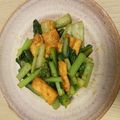 ピーナッツ子♪'s cooksnap of when they made 小松菜と油揚げの甘辛コチュジャン炒め♪.