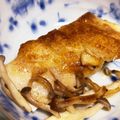 クックXYO33V☆'s cooksnap of when they made スズキとしめじのソテー.