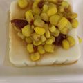 もものすけのまま's cooksnap of when they made 夏バテ対策◎梅とうもろこしの豆腐サラダ.