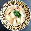 ひさかた's cooksnap of when they made ☆カブの味噌クリーム煮☆.