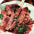 kaiyui's cooksnap of when they made ビーツの葉♡ナムル.