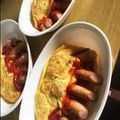 紫陽花2020's cooksnap of when they made ハロウィン　オムライス 指出てきたぞ！.