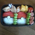 コウくんママ☆'s cooksnap of when they made ポケモンキャラ弁*ﾓﾝｽﾀｰﾎﾞｰﾙ*.