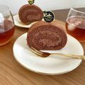 みほの☆'s cooksnap of when they made ココアのふわふわ♡チョコロールケーキ♡.