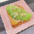 〜みみ〜's cooksnap of when they made テンション⤴︎☘️アボカドオープンサンド.