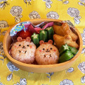hime's cooksnap of when they made 年少　くまさん三兄弟　お弁当.