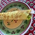 ローフウ子's cooksnap of when they made 米粉でクレープ生地.