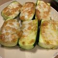 ねみねみ's cooksnap of when they made ズッキーニのカレーチーズ焼き.