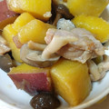 くみことムック's cooksnap of when they made vol.4 さつまいもと鶏肉の煮物.