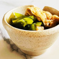 E吉☆'s cooksnap of when they made 油揚げと小松菜の煮びたし.