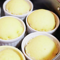 mimi☆ko's cooksnap of when they made やさしい甘さのたまご蒸しパン.