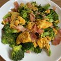 ♪3kindsママ♪'s cooksnap of when they made ブロッコリーベーコン卵炒め♪.