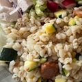 ｍａｃｏ's cooksnap of when they made 女性の味方！三穀米のライスサラダ炒め.