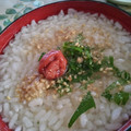 まりゆりひろこ's cooksnap of when they made 世界で1番おいしい。冷たい梅茶漬け。.