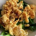 キュキュットさん's cooksnap of when they made ほうれん草のとろーり卵のせ.