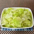 ◆どらしま◆'s cooksnap of when they made 簡単美味！居酒屋のやみつき塩キャベツ♪.