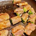 tomitomico's cooksnap of when they made 冷凍保存にも便利な小松菜の豚肉巻き.
