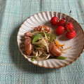 yesmama's cooksnap of when they made 簡単～♪ウインナーともやしの粒マス炒め　.