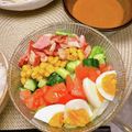 ぷんたうろす's cooksnap of when they made 簡単ドレッシングのコブサラダ.