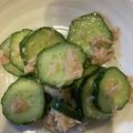 ちはるき27's cooksnap of when they made とっても簡単★きゅうりの中華風ツナサラダ.