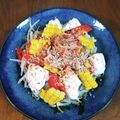 ペキのリリー's cooksnap of when they made 残り野菜で彩り簡単 豆腐もやしサラダ✨.