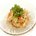 悠LOVE航's cooksnap of when they made レンジで♪もやし と ささみの胡麻和え.