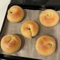 しゅみぱん's cooksnap of when they made くるみ入り黒糖ベーグル.