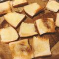 ●ゆゆゆ●'s cooksnap of when they made レンジで５分☆簡単食パンラスク.