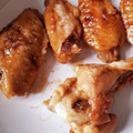 lemonina's cooksnap of when they made 蒸し焼きで時短♪♪手羽元の生姜焼き.