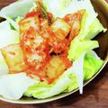 クックM96XDX☆'s cooksnap of when they made 健康 ダイエット☆サニーレタスをキムチで.
