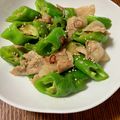 ☆さぶ☆☆'s cooksnap of when they made ＊万願寺とうがらしと豚肉の甘酢炒め＊.