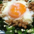 Mimiromi's cooksnap of when they made ✿うめ～オクラそうめん✿.