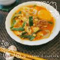 ♪のだめ♪'s cooksnap of when they made 甘辛で旨辛！豆腐と豚のおつまみチゲ.
