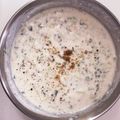 yoochin's cooksnap of when they made カレー・ビリヤニに【キュウリのライタ】.
