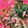 サンタJr's cooksnap of when they made 水菜とツナの簡単まぜまぜ.