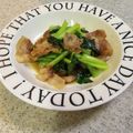 すかいmama☆'s cooksnap of when they made 豚肉とサラダ菜炒め.