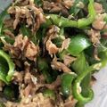 桃色うさこ's cooksnap of when they made 【レンジで簡単副菜】作り置き無限ピーマン.
