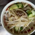 hirokumi93's cooksnap of when they made 豚肉・もやし・きゅうりの味噌にんにく炒め.