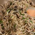 海老ふりゃ〜's cooksnap of when they made もやしの鶏そぼろ煮.