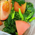 クック02QKBR☆'s cooksnap of when they made モロヘイヤとトマトのポン酢和え☆.
