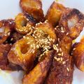 hirosabumi's cooksnap of when they made 肉嫌い娘に捧げる★ヤンニョムちくわ.