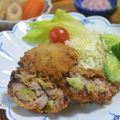 taruママ's cooksnap of when they made 極旨~!! 我が家のメンチカツ.