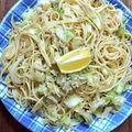 クックMKR96V☆'s cooksnap of when they made キャベツとしらすの和風パスタ.