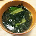 ゆうそら5812's cooksnap of when they made 小松菜とわかめの中華風スープ.